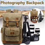 Canvas Waterproof Photography Bag