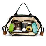 Sidiou Group Print Backpack Large Capacity Nylon Nursing Baby  Organizer Bag  Travel Diaper Bag