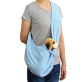 Windproof Crossbody Bag For Carrying Dogs Outdoor Travel Pet Sling Comfortable Carrier Backpack