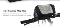 Sidiou Group Water Resistant Bicycle Front Map Bag Cycling Pouch Sling Pack