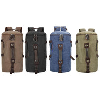 Casual Men Canvas Backpack