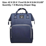 Sidiou Group Maternity Waterproof Nappy Handbag USB Port Travel Mummy Nursing Backpacks