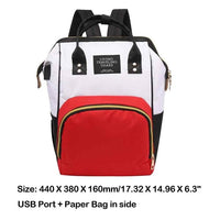 Sidiou Group Mummy Maternity Bag Multifunctional Large Capacity Diaper Bag Backpack Nappy Baby Bag