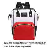 Sidiou Group Mummy Maternity Bag Multifunctional Large Capacity Diaper Bag Backpack Nappy Baby Bag